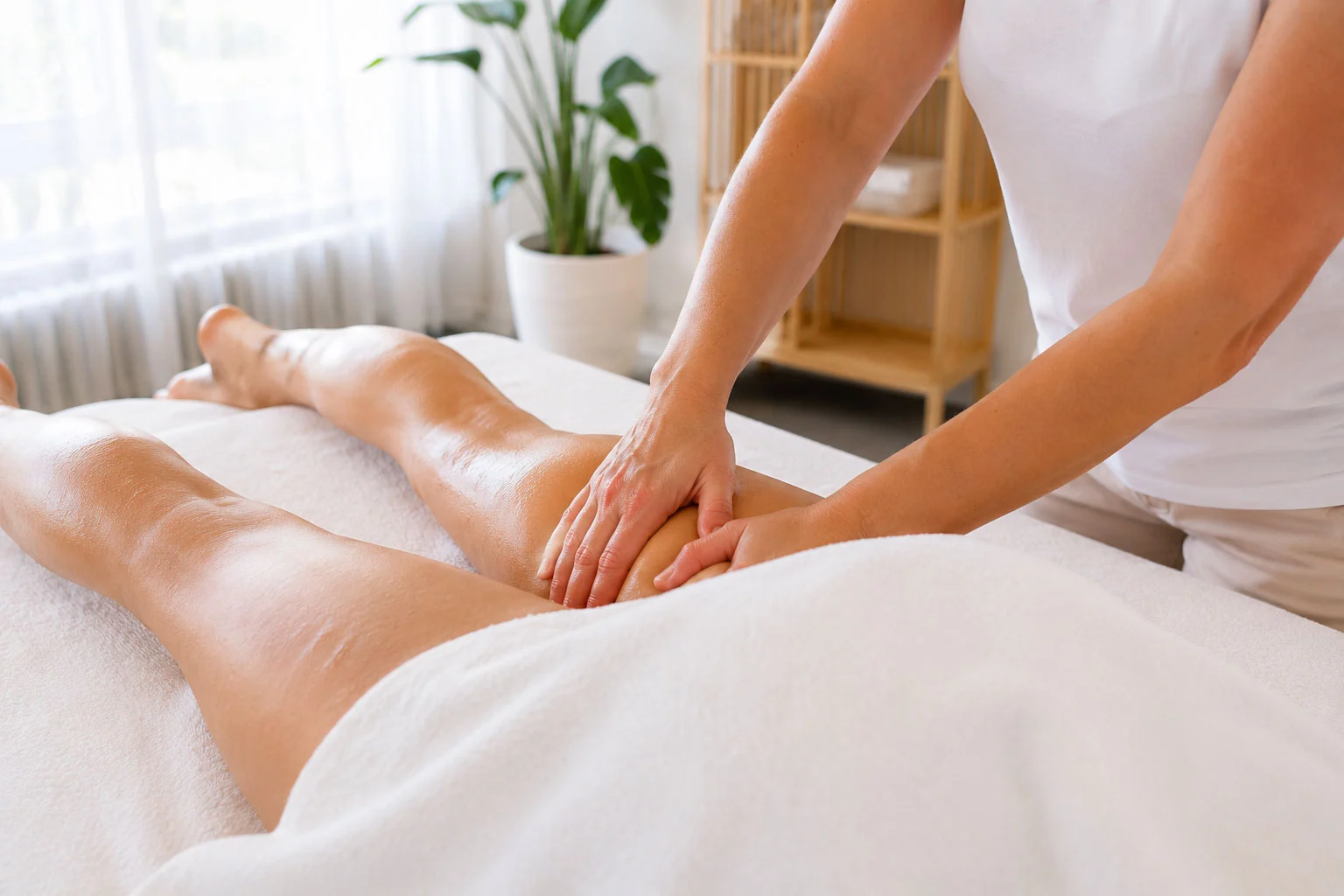 Sanfte Lymphdrainage im Massage Zentrum bei Kriens